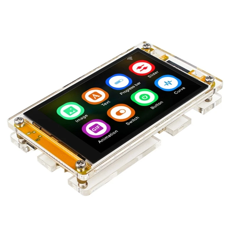 3.5인치 화면용 인클로저 ESP32 무선 개발 보드 케이스 아크릴