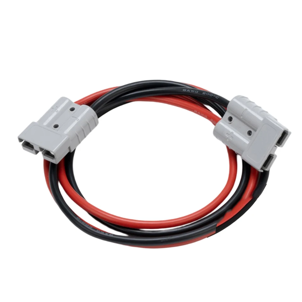 Cable De Extensión Con Conectores Anderson De 10 Metros - 6mm², 38A, Impermeable, Lista Para Usar