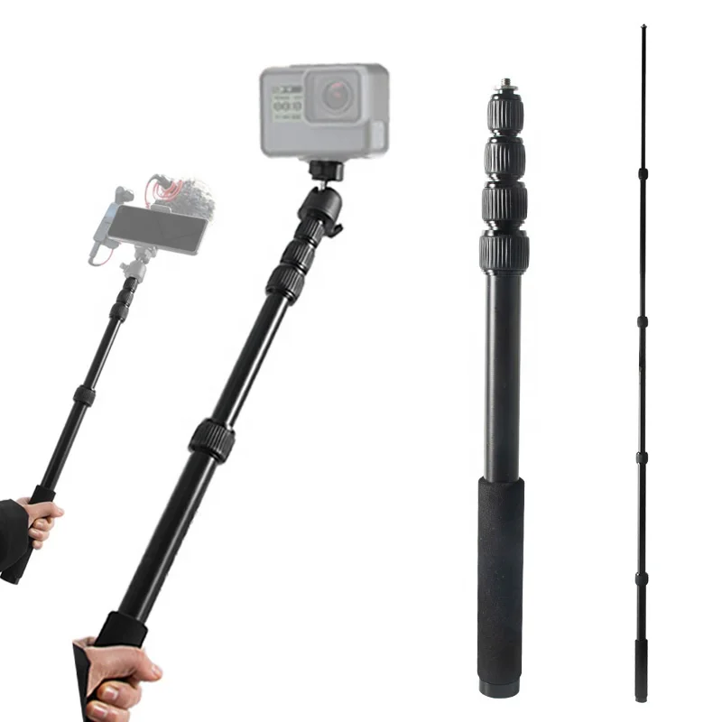 

Handheld extension rod sports lightweight portable Selfie stick Multipupose handheld extension tube for camera mobile phone