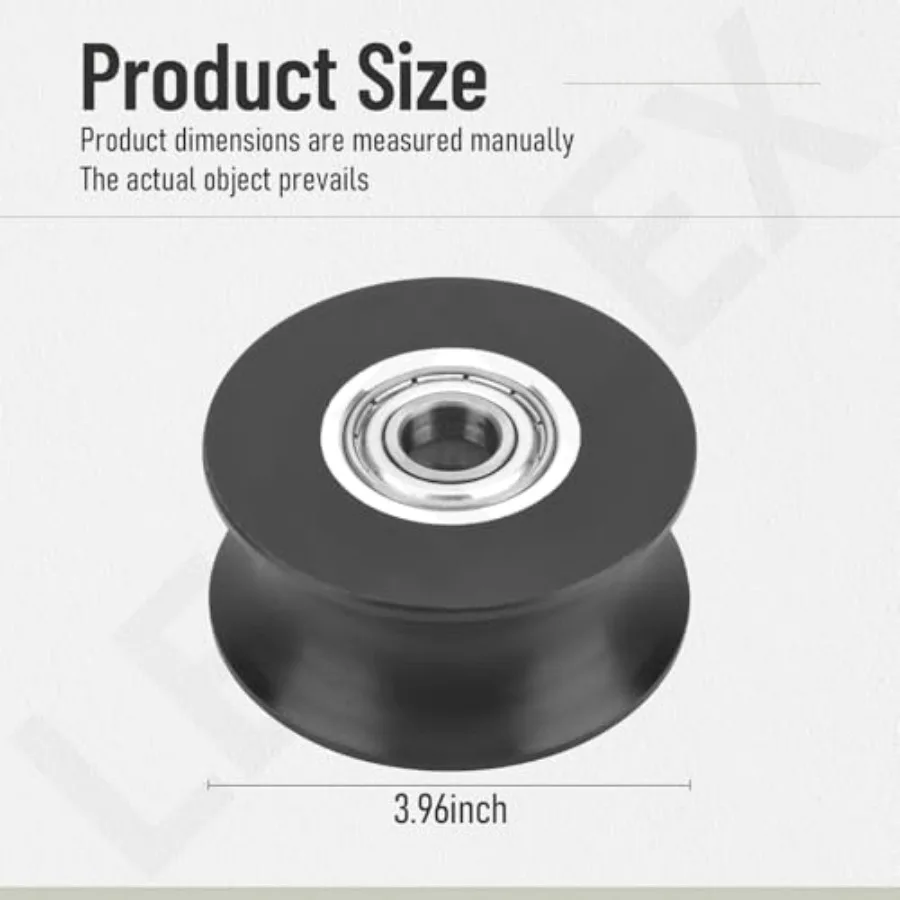 2 Pcs 340773 Elliptical Roller Wheel Replacement for Epic, Pro-Form, Health-Rider, Tread-Life, Nordic-Track Elliptical, It can R