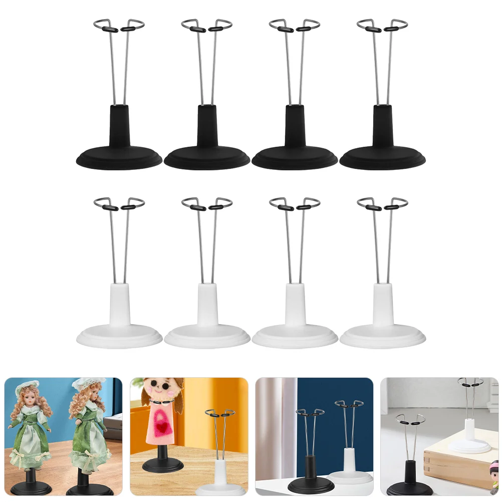 

8pcs Stand Bracket desktop Support Stand Practical Dolls Storage Display Rack