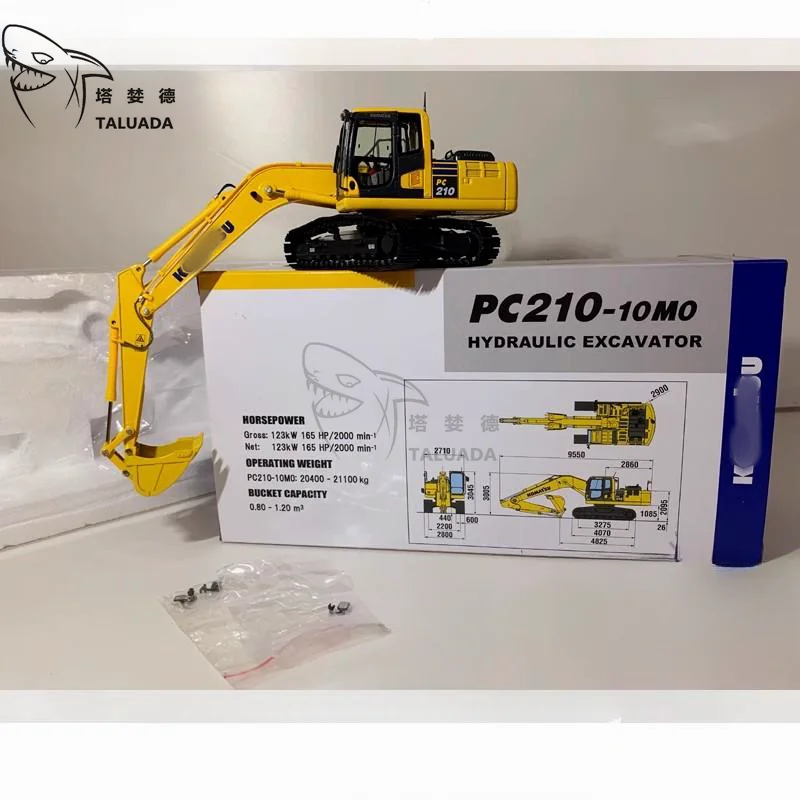 

For Komatsu Alloy PC210-10MO Excavator Model Toy 1:50 Scale Model