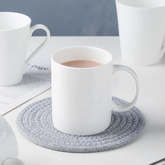 Sublimation Custom Logo Print 11oz Simple White Coffee Cups Ceramic Mug  White to Sublimate - China Ceramic Mug and Mug price