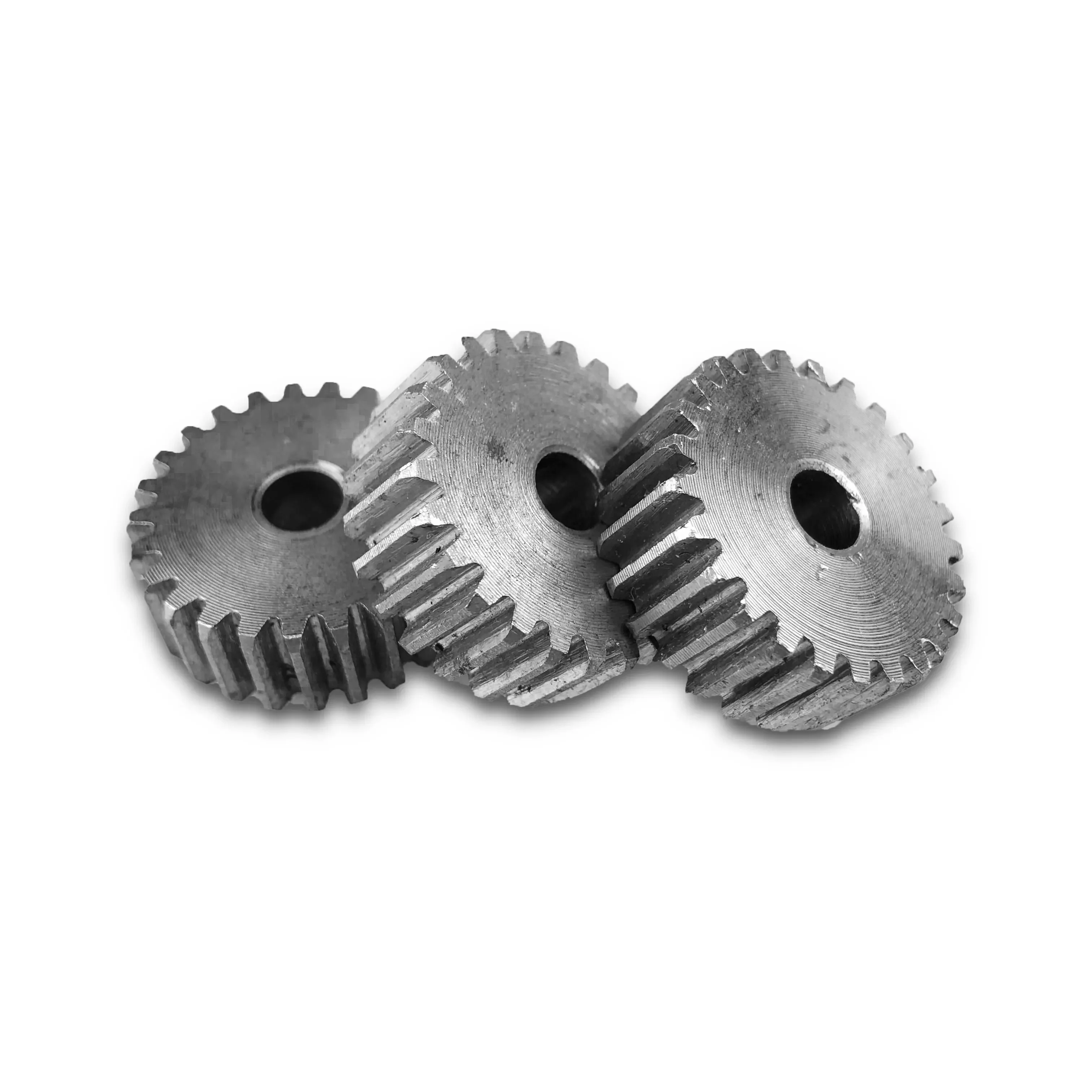 45# Steel Spur Gear 1Pc 1Mod 21/22/23/24/25/26/27/28T Metal Gear Thickness 10mm Outer Dia 13-18mm For Electricity Textile Field