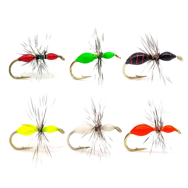 5pcs 16# Insects Flies Fly Fishing Lures Bait Fly Fishing Bait Fly Hook  Hair Hook Artificial Insect Lures Tackles Supplies - AliExpress