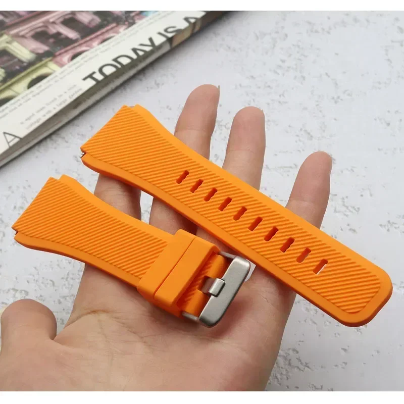 Breathable Silicone Sport Wristband - 22mm Strap