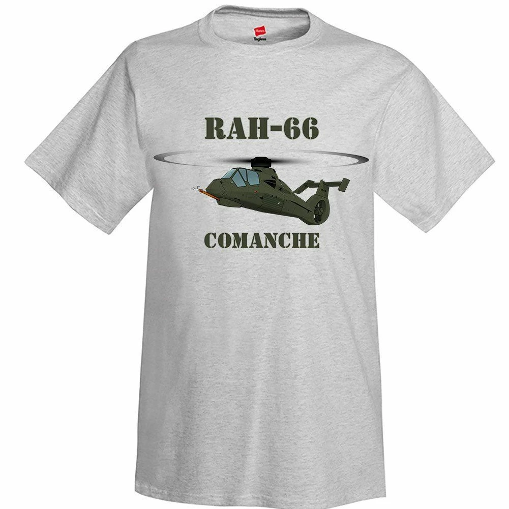 

Sikorsky RAH-66 Comanche Helicopter T Shirt. Short Sleeve 100% Cotton Casual T-shirts Loose Top Size S-3XL