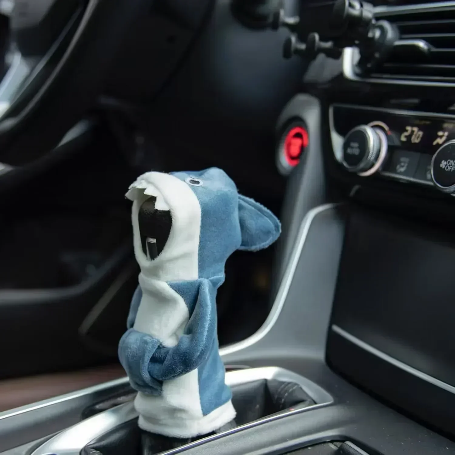 Cotton Polyester Car Gear Shift Knob Hoodie Cover
