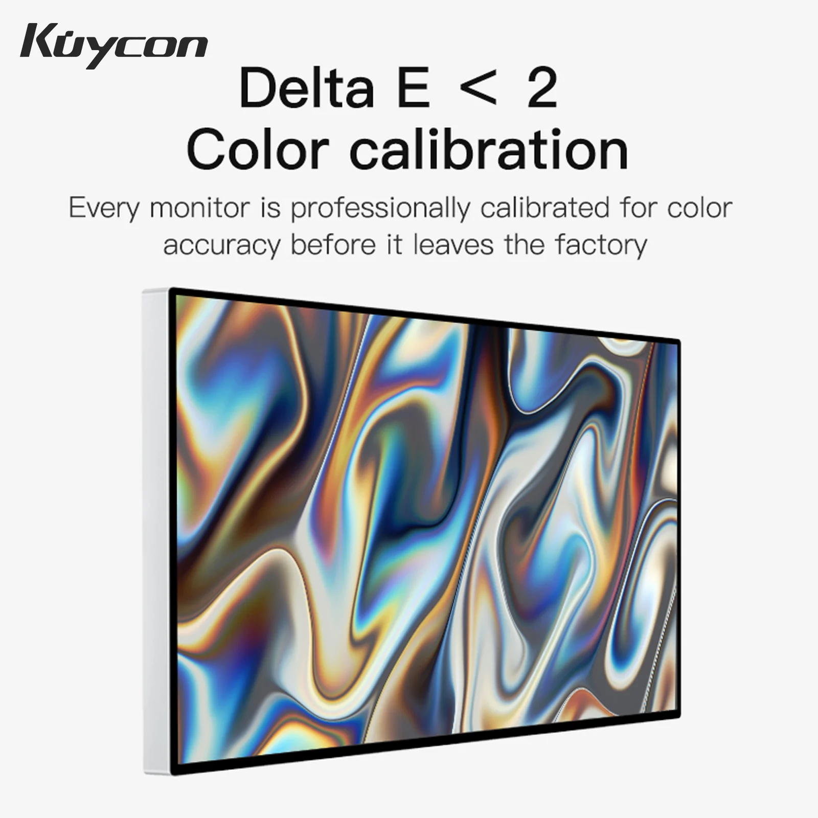 Kuycon P27G 데스크탑 모니터 27인치 알루미늄 합금 HDMI 어댑티브 4K 컴퓨터 디스플레이 99%sRGB VESA 적응형 LED LCD 스크린