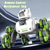 Rc Robot Boys Toy Spray Remote Control Dog with Light Intelligent Radio-Controlled Stunt Mechanical Dogs Dual Control Boys Gift 1