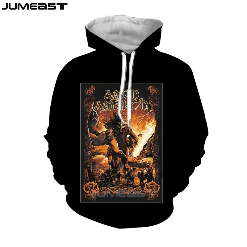 Jumeast Men Women Sweatshirt Amon Amarth Oversized Coat Streetwear Harajuku Casual Pullover Fashion Funny Spring Autumn Hoodies 4