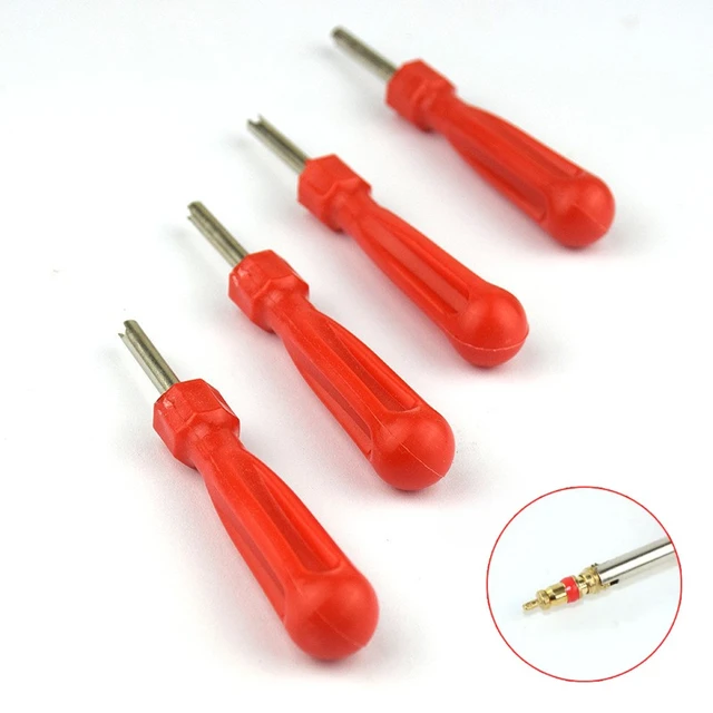1/2 Pcs Tire Valve Core Disassembly Tool, Tire Valve Core Wrench, Tire Repair, Car Bicycle, Car Tool, Valve Core Screwdriver