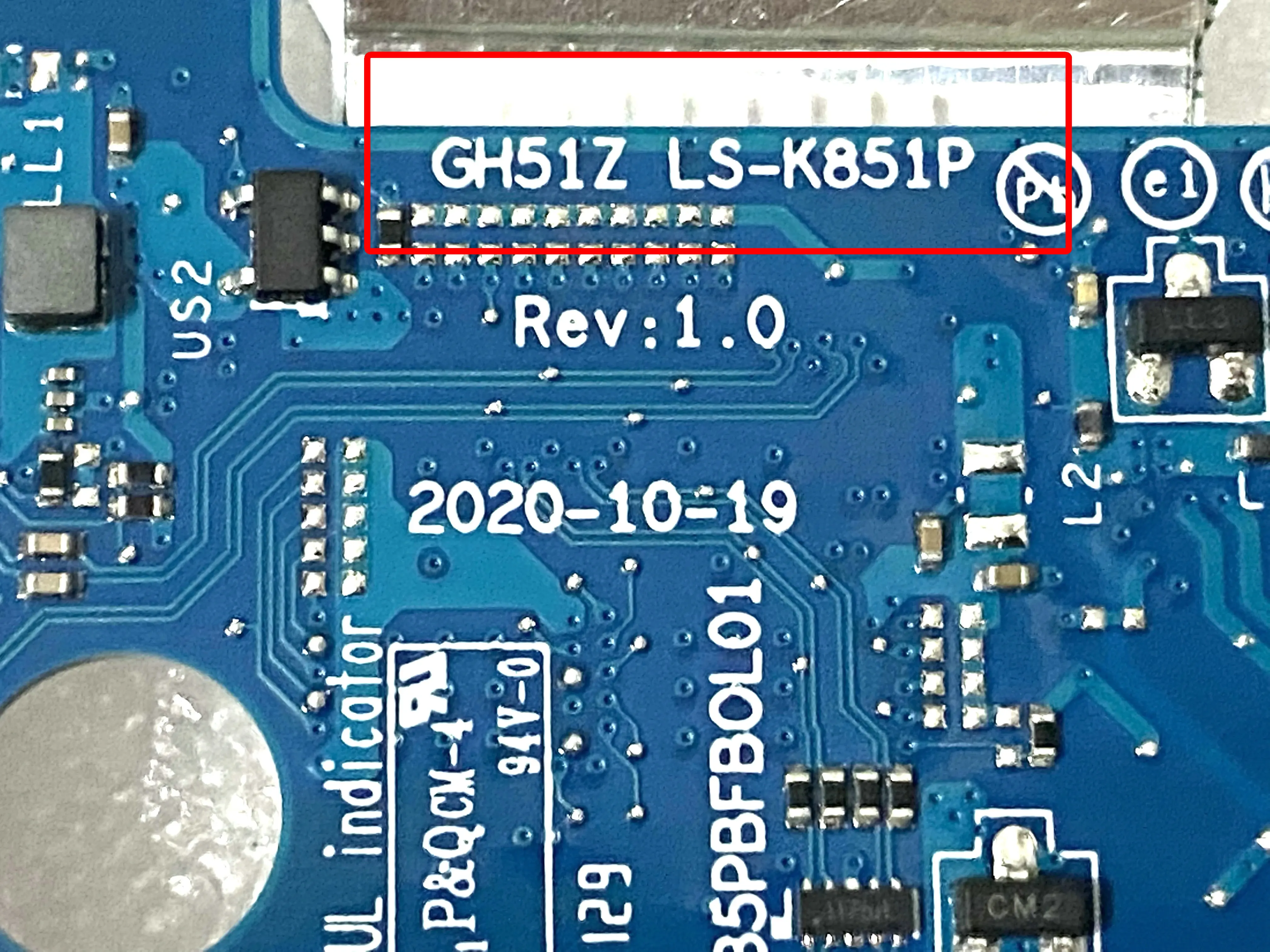 ORIGINAL STOCK FOR ACER Nitro 5 AN515-57 N20C1 Audio USB ETHERNET