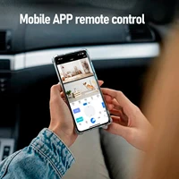 Indoor Security Camera 2MP Double Lens 5200mAh Rechargeable Battery APP Remote Control Pet Robot Camera for Home for Cats Dogs - Image 4