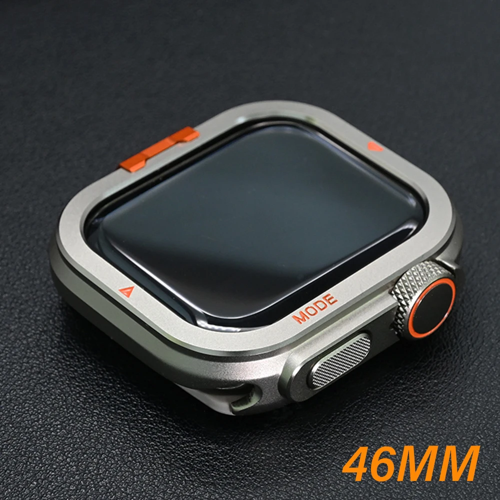 Premium Aluminum Bumper Frame for Smartwatch - Luxury Metal Protector Case