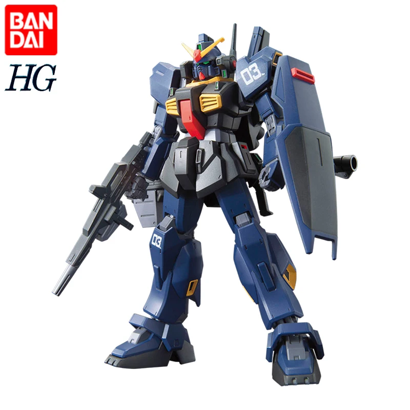 

Оригинальная фигурка Bandai HGUC 1/144 RX-178 GUNDAM MK-II TITANS, Коллекционная модель, подарки для детей, статическое украшение
