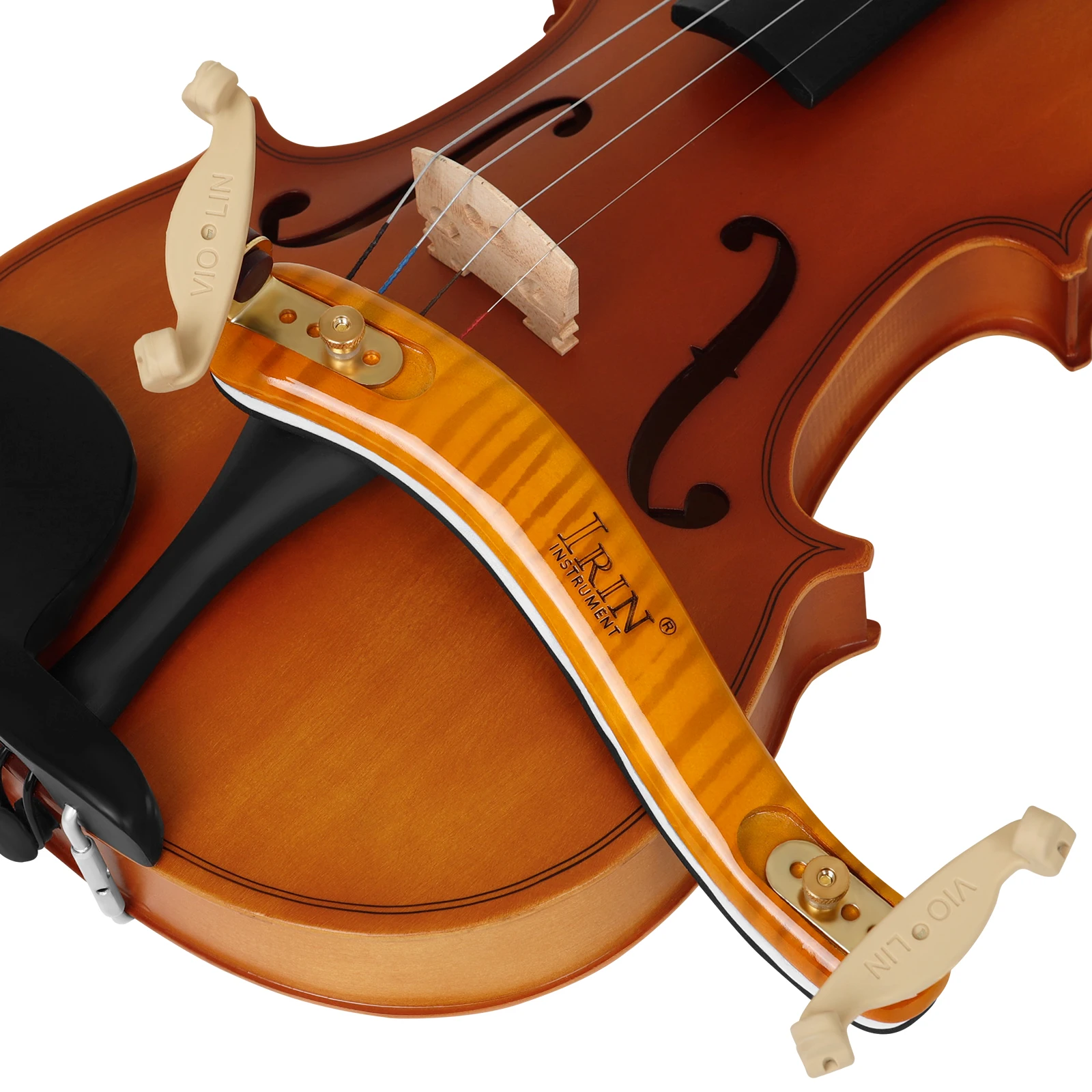 Violin Shoulder Rest IRIN Violin Shoulder Rest Fiddle Shoulder Pad Chinrest Adjustable 3/4 4/4 Violin Padded Rest Accessories Parts