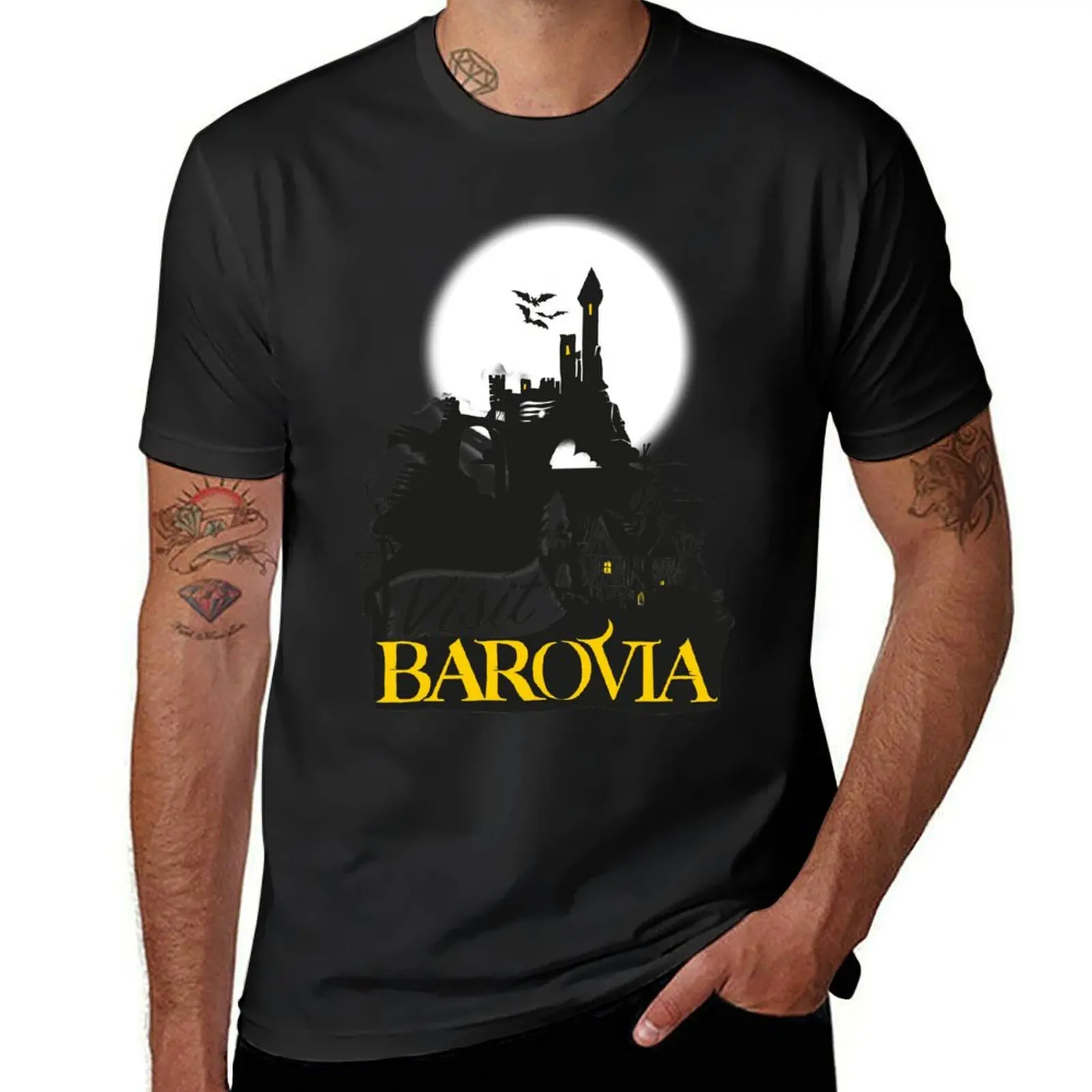 

VISIT BAROVIA T-Shirt cute tops Short sleeve tee tees clothes for men