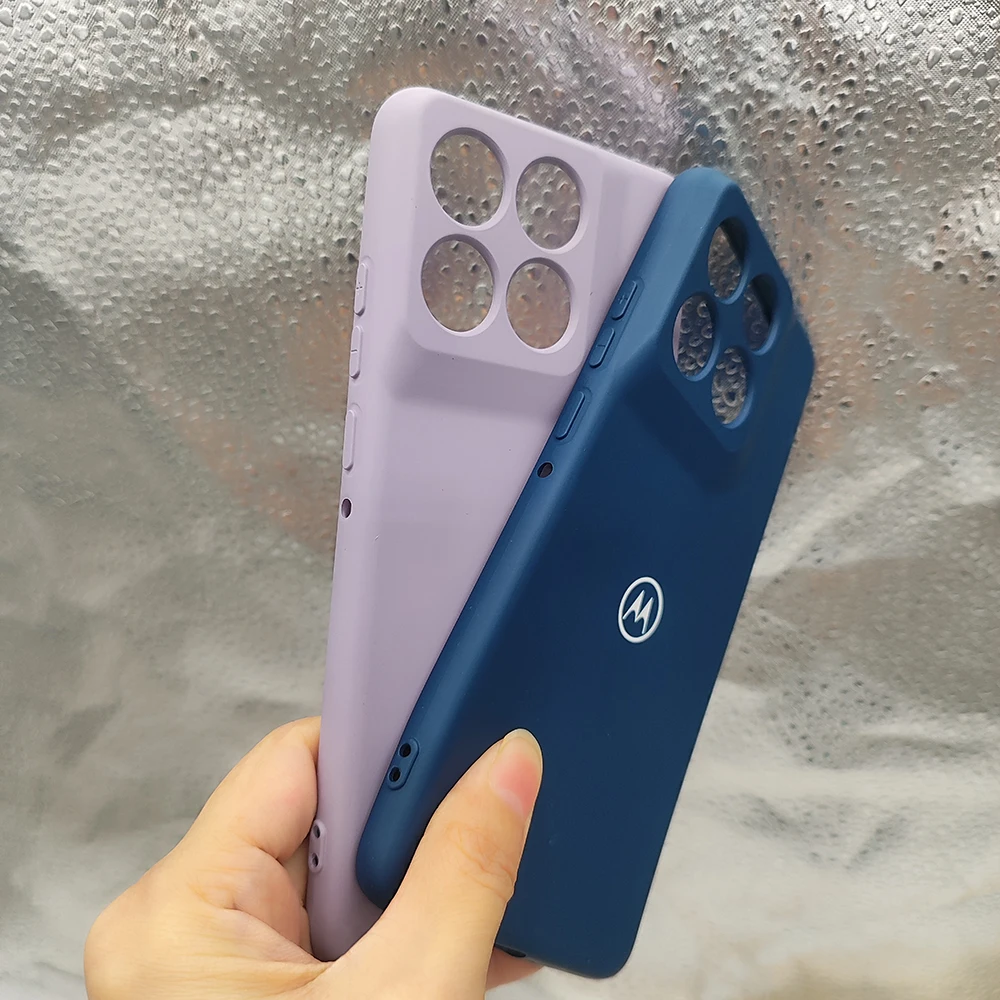 Liquid Silicone Shockproof Cover - Signature Case for Motorola Edge & Moto G Series