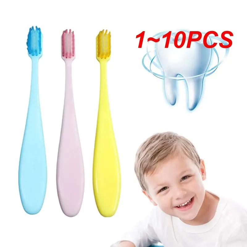 

1~10PCS Soft Silicone Toothbrush For 0-3 Years Kids Baby Toothbrush Teeth Brushes For Children High Quality Tooth Brush Oral