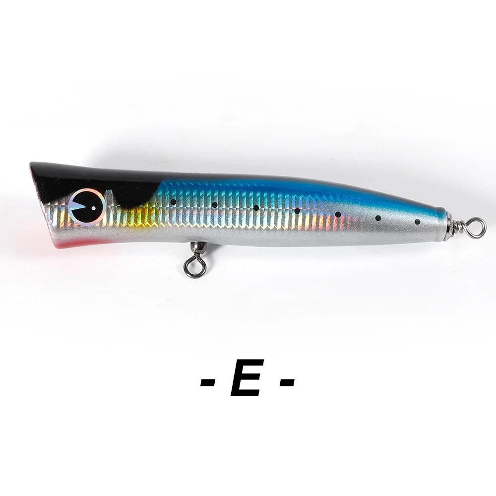 Leurre Popper Noeby 180 Mm - Pour La Pêche En Mer Au Gros (thon, Mérou