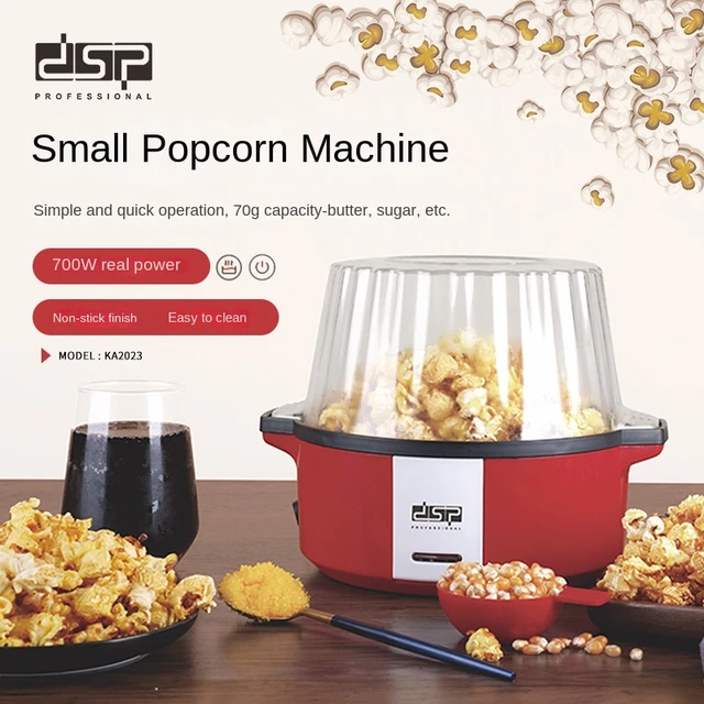 Household 850W electric popcorn machine automatic hot Pipoqueir machine Home-made  Diy Popcorn Movie Snack Sonifer