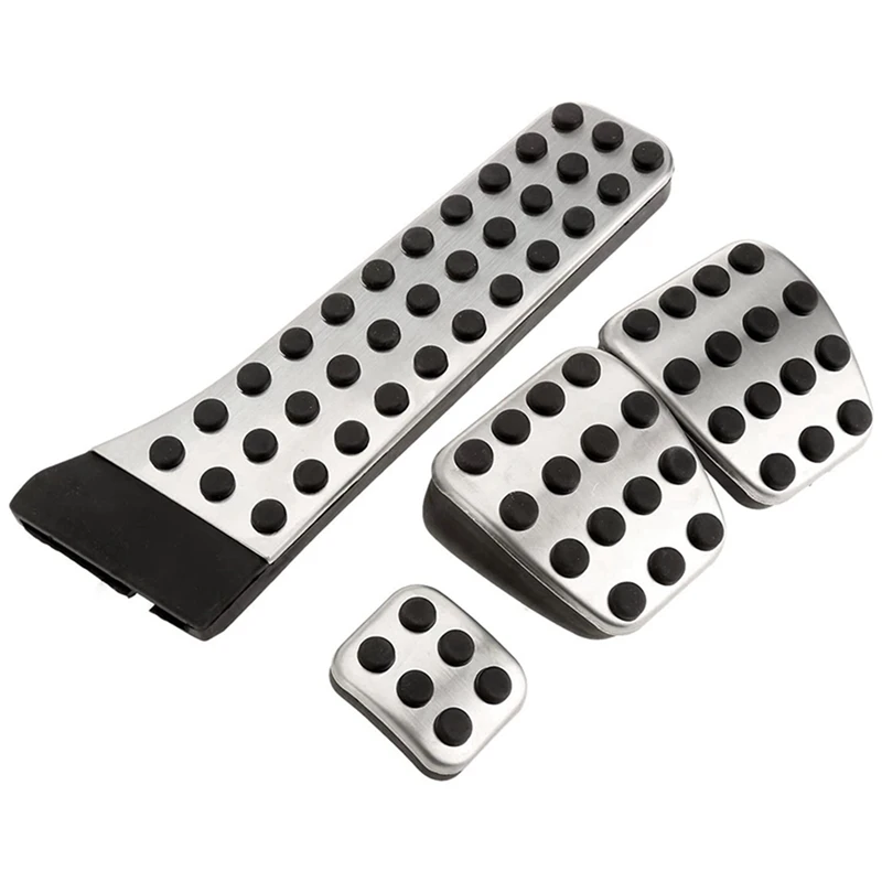 

16Pcs Stainless Steel Pedal For Mercedes-Benz W202 W203 W204 W124 W210 W211 W212 W218 X204 R172 R231 C E CLS Glk SLK