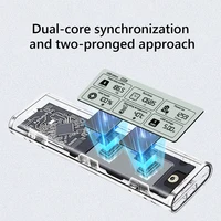 New M.2 NVME/NGFF SSD Case Dual Protocol External M.2 Adapter USB Intelligent Digital Health Detection USB 3.2 Hard Drive Case - Image 4