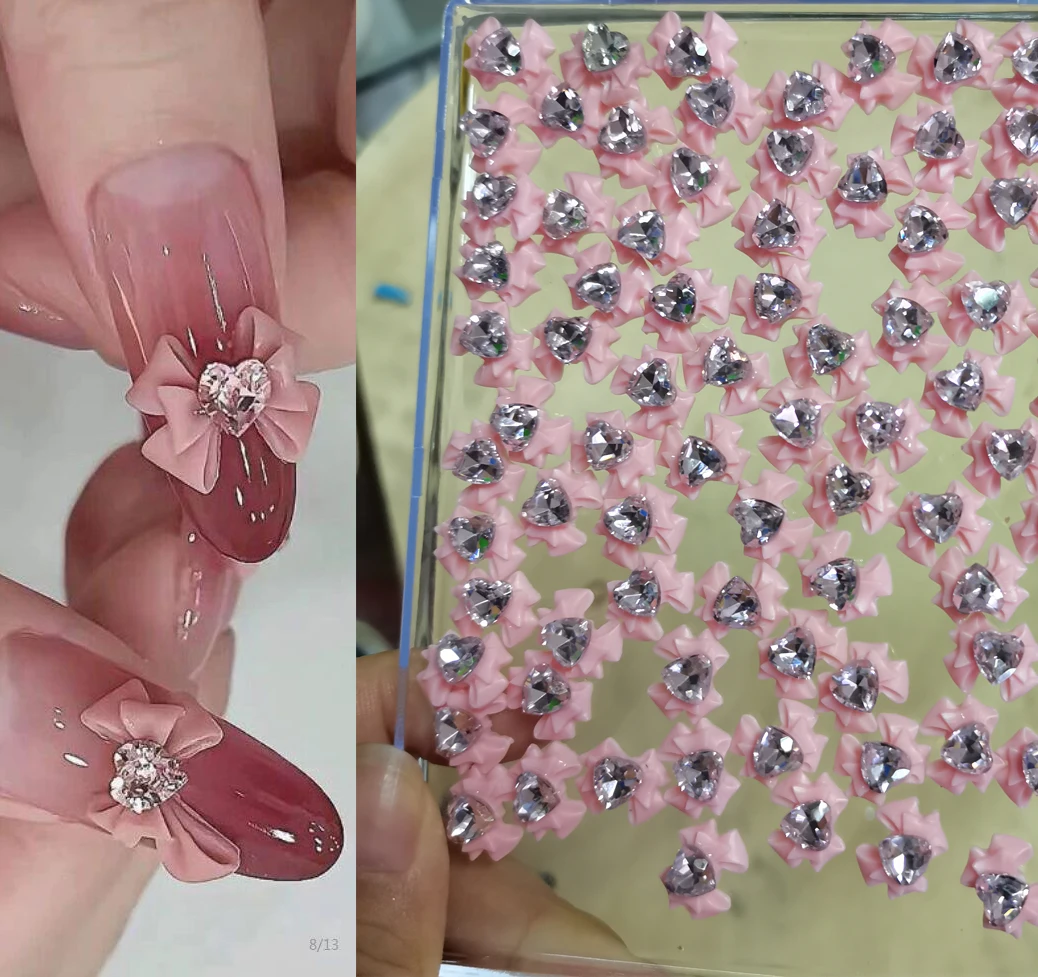 

20/10 шт., декоративные 3d-ленты для ногтей