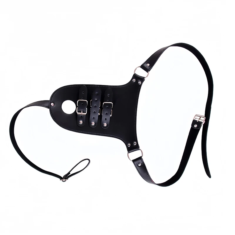1Pc Sexy Lingerie Panties Strapon Male Chastity Pants Belt Harness Leather Thong Penis Bondage Restraint Femboy Sex Toys_voghion.com