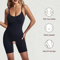 Body sans couture pour femmes, Compression, entrejambe ouvert, Push Up, serrage du ventre, Corset amincissant, rehausseur de fesses, modelant tout le corps 6