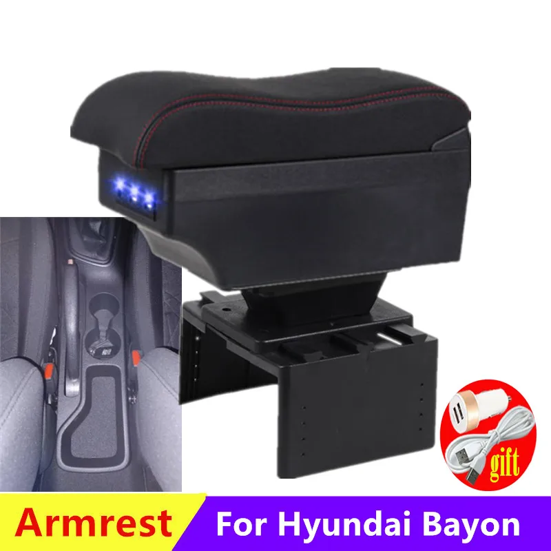 For Hyundai Bayon Armrest Box For Hyundai Bayon Car Armrest Central ...