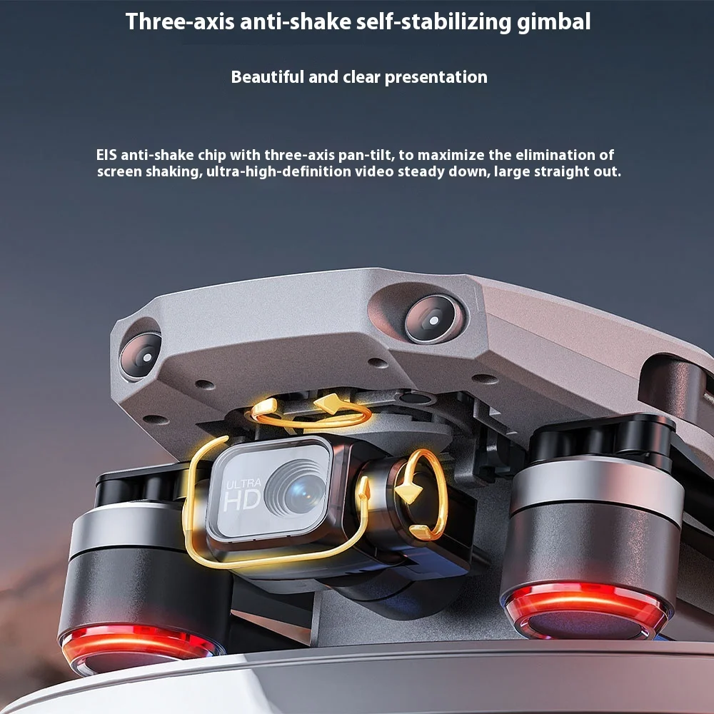 NewVision K11 Tubro 8K Drone 5G Trasmissione WIFI 4KM Ostacolo FPV GPS HD Fotocamera 3 assi Gimbal Brushless Pieghevole RC Quadcopter - immagine 3
