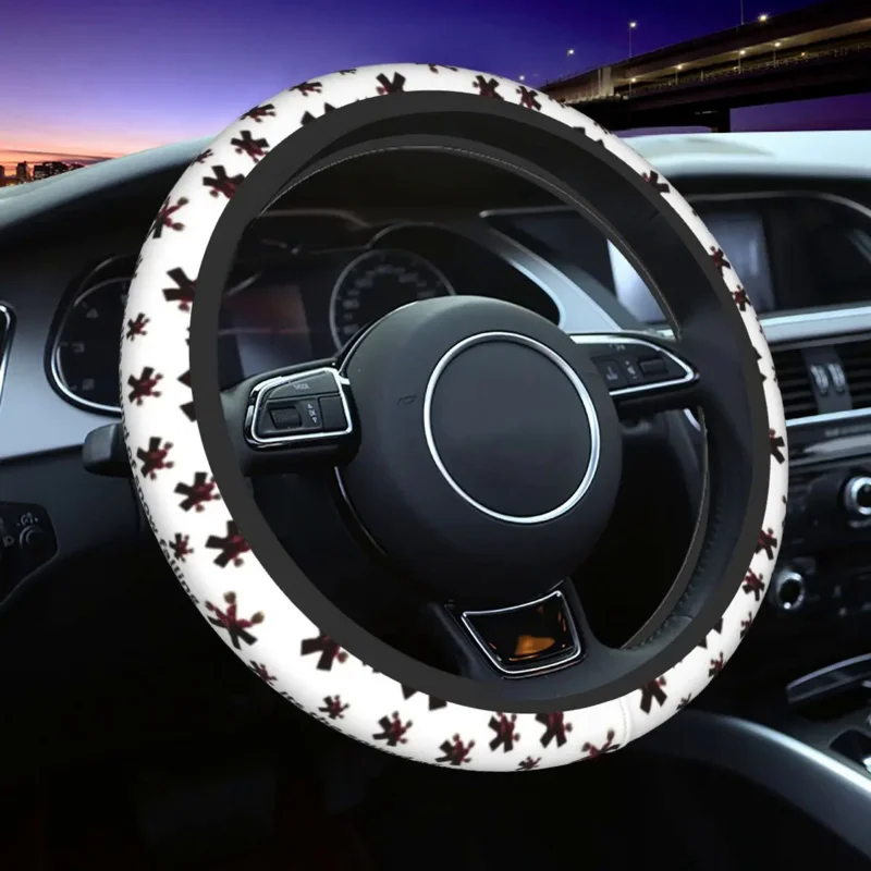 

Car Steering Wheel Cover Coriolanus Snow Falling Soft The Hunger Games Braid On The Steering Wheel Cover Auto Car Accessories