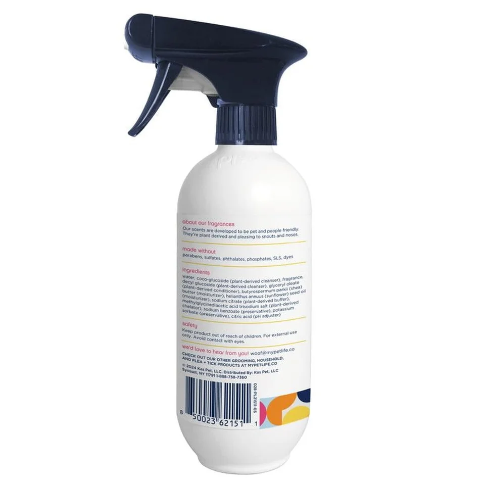 Waterless Deep Clean Dog Shampoo Vanilla Ginger Spray