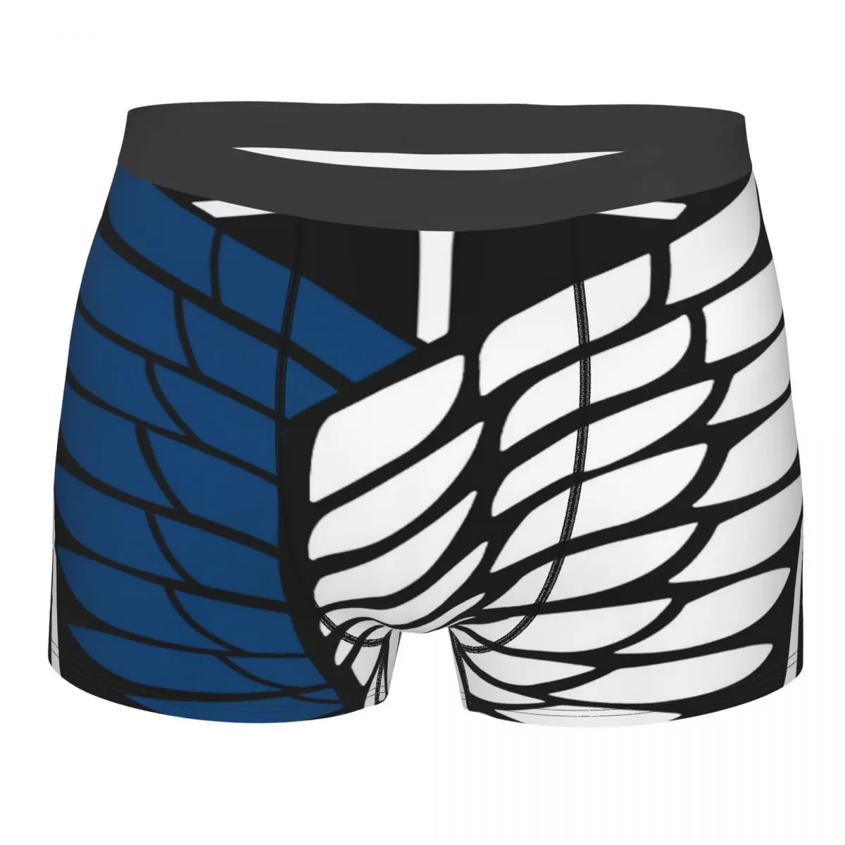 Vintage Attack On Titans Logo Anime Intimo Da Uomo Boxer Pantaloncini Sexy Intimo Intimo Da Uomo Antiscivolo