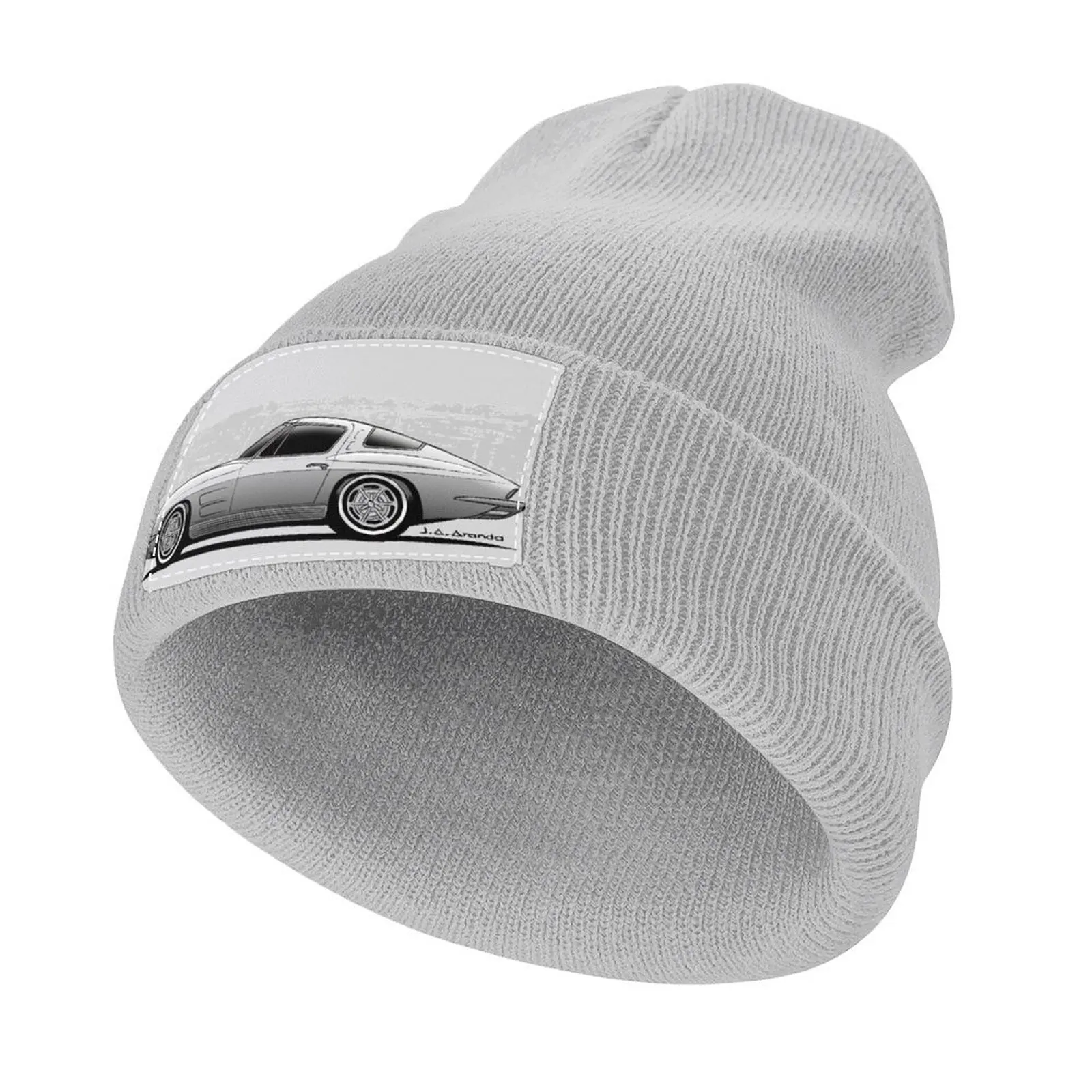 

My drawing of the American sports car Knitted Cap custom hats Ball Cap Snapback Cap Baseball Cap For Men Women's