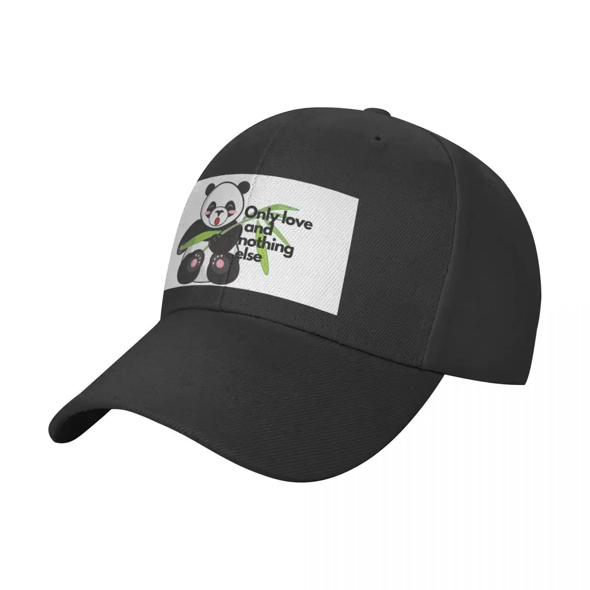 

Giant Panda Xiao Qi Ji at the National gift for panda loverCap Baseball Cap Sun Cap Gentleman Hat Mens Tennis Women's