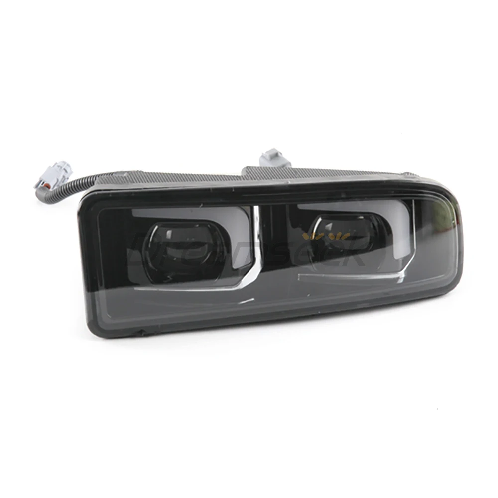 LED Daytime Running Light DRL for Lexus GX 470 J120 2003-2009 Fog Lamp Assembly W/ Dynamic Turn Signal Car Driving Light Blinker
