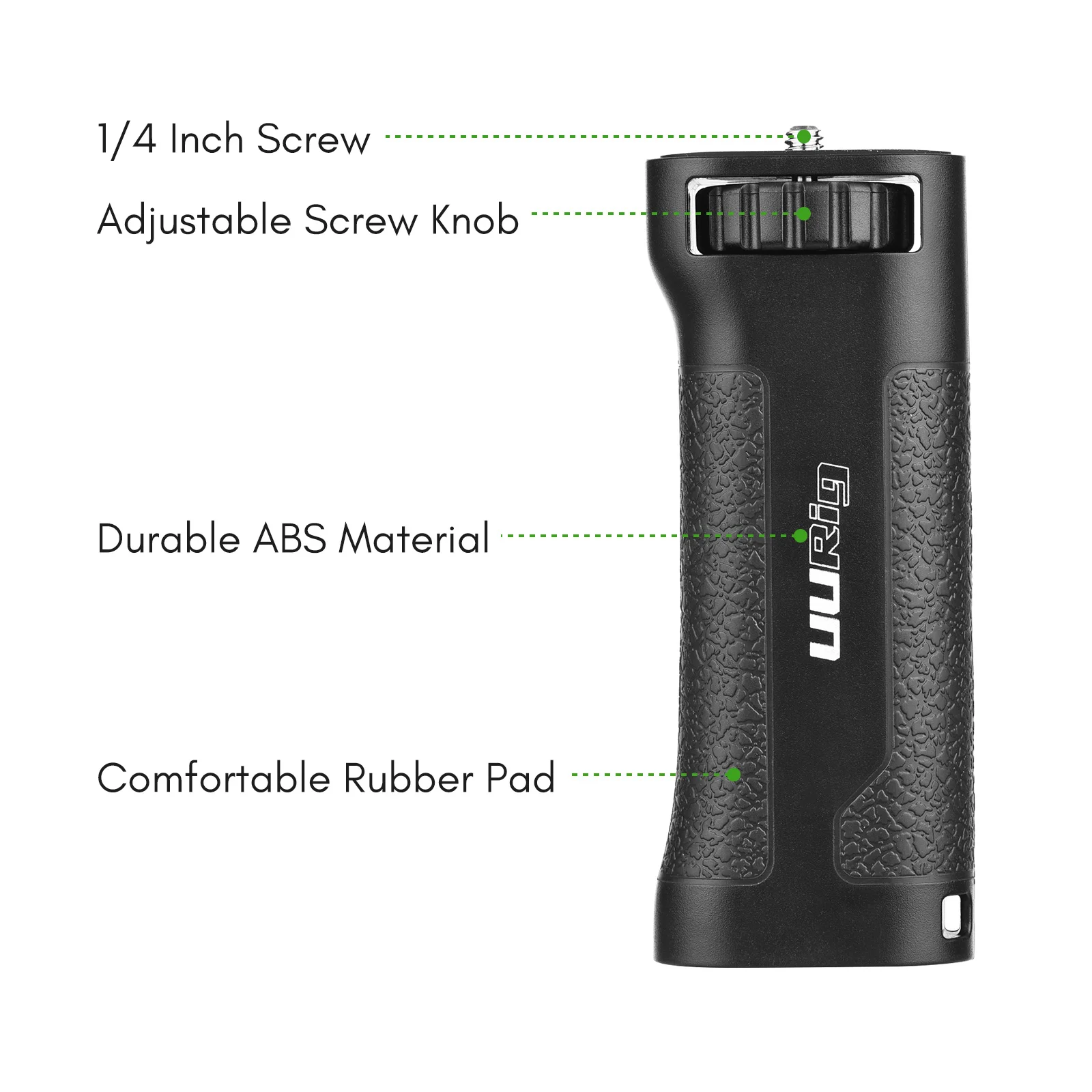 UURig Camera Handle Grip Photography Handheld Stabilizer 1/4 Inch Screw DSLR Camera Sports Video Light Vlog camera holder camera gimbal stabilizer