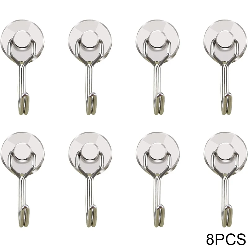 8Pcs Silver