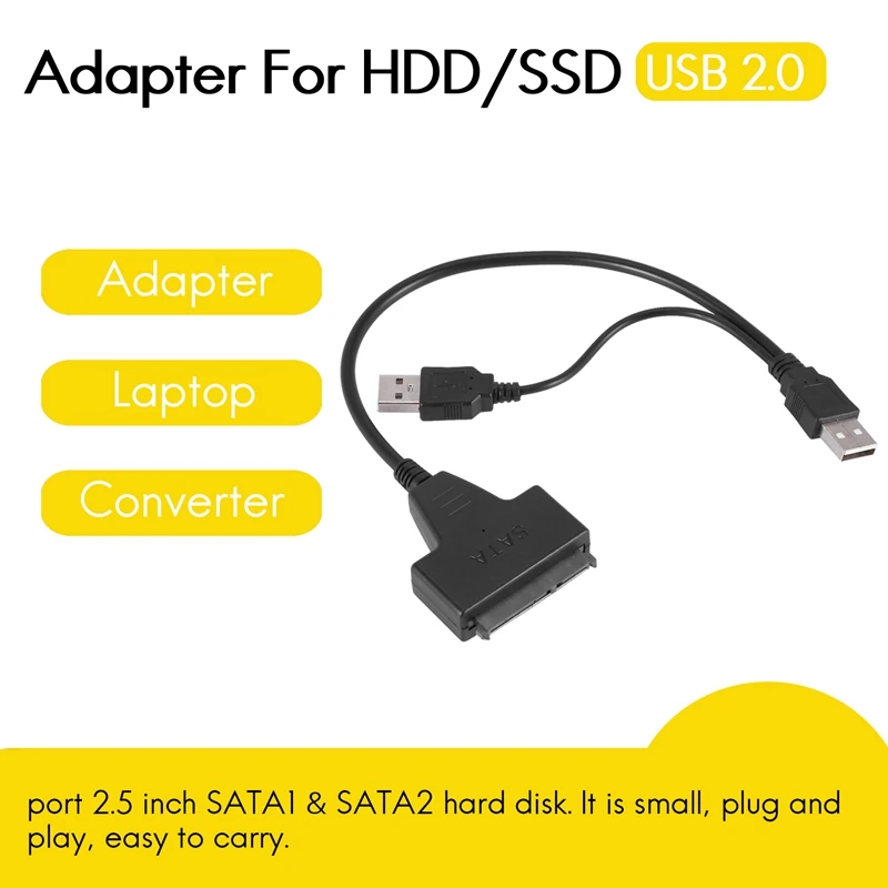 USB 2.0 IDE SATA S-ATA , HDD/SSD Ʈ ϵ ũ ̺  ̺, 2.5 ġ, 3.5 ġ
