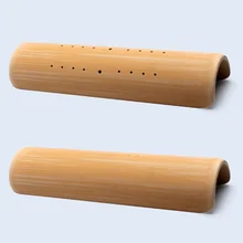 

Bamboo Pillow for Neck Wood U-shaped Wooden Physiotherapy Lumbar Reset Pillows Traction Repair Sleeper Hard