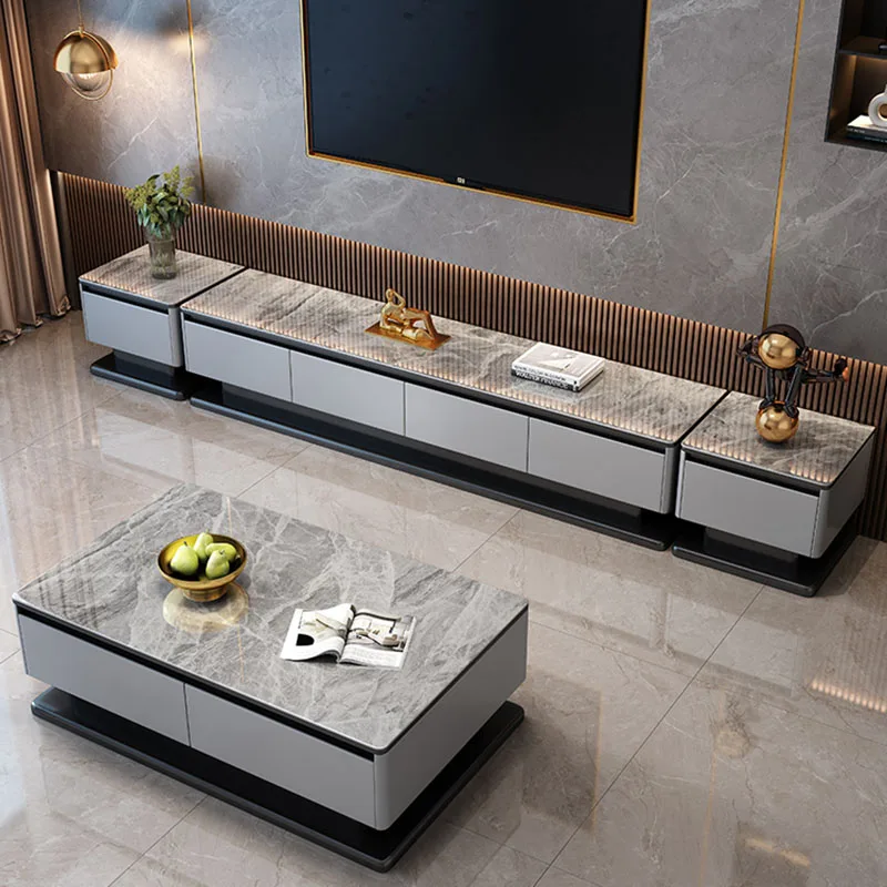 Luxury-Display-Tv-Stands-Cabinet-Storage-Coffee-Tables-Shelf-Floor ...