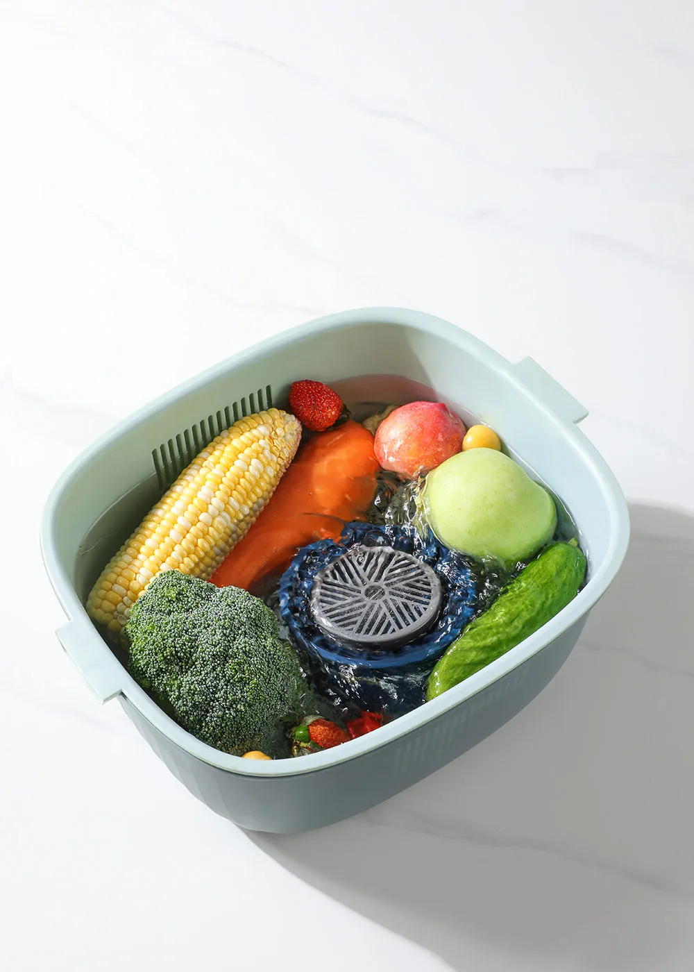 All-in-One Fruit and Vegetable Cleaning Machine Purifies Fruits and Vegetables Cleans Meat and Tableware Keeps Ingredients