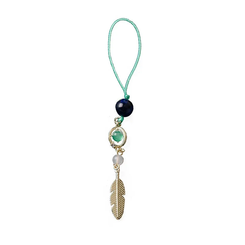 

Game Genshin Impact Wanderer Pendant Wind Balladeer Gold Feather Tassel Phone Charm Key Bag Decor Birthday Gifts