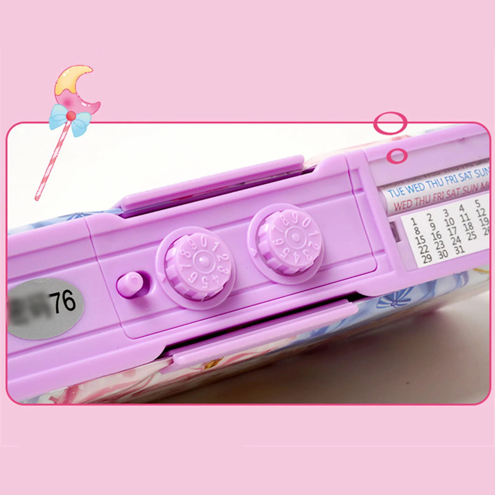 귀여운 다기능 필통, 귀여운 펜 상자, 여아용 학교 사무용품, 일본 한국 보관 가방, 문구
