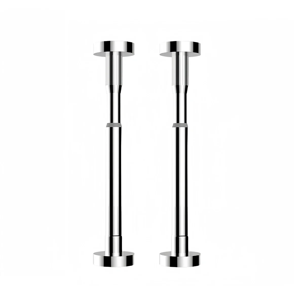 Stainless Steel Adjustable Kitchen Sink Bracket Bottom Installation Support Legs Telescopic Support Rod For Under Counter Basin