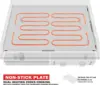 Electric Griddle 29 Inch Large Countertop Griddle Non-Stick Flat Top Grill Stainless Steel Teppanyaki Griddle with Adjustable Te 5