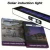 Clip On Solar Motion Sensor Lights Outdoor Waterproof Solar Fence Lights Outside with 36 LEDs Portable Solar Powered Lamps 4